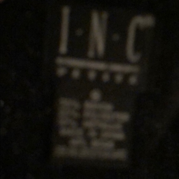 INC BLACK GLITTERY RACERBACK TOP - Picture 4 of 5